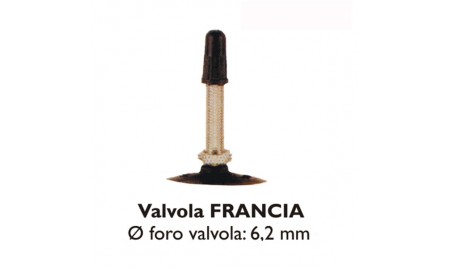 CAMERA 26X1.90/95 VALVOLA FRANCIA 40MM