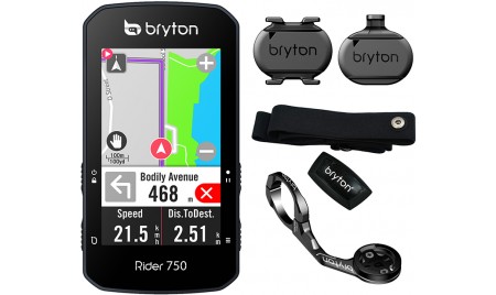 GPS RIDER 750T CON KIT DUAL SENSOR, HRM