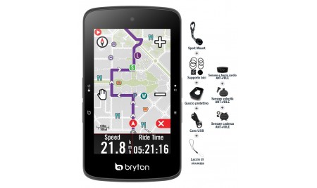 GPS RIDER S800T CON KIT DUAL SENSOR, HRM