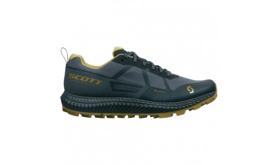 SCARPE SCOTT SUPERTRAC 3 GORE-TEX black/mud green SCARPE SCOTT SUPERTRAC 3 GORE-TEX black/mud green