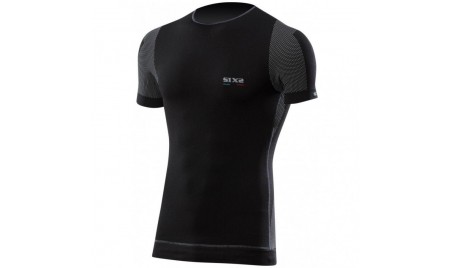 T-SHIRT MC WINDSHELL BLACK CARBON