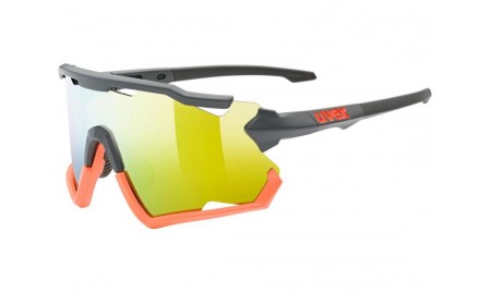 Uvex Sportstyle 228 Occhiale grey orange mat