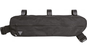 Borsa tubo orizzontale (sotto) MidLoader (4,5 L) con cinturini in velcro nera