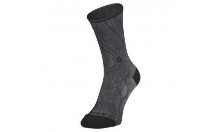 CALZE SCOTT TRAIL WOOD CREW black/dark grey