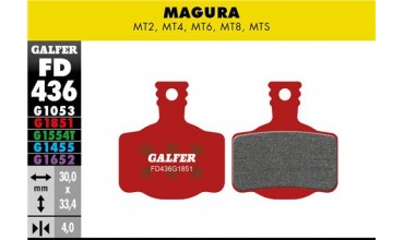 BIKE ADVANCED BRAKE PAD MAGURA MT2-4-6-8