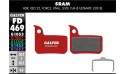 BIKE ADVANCED BRAKE PAD SRAM RED 22 - LEVEL