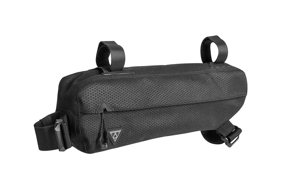 BORSA TUBO ORIZZONTALE (SOTTO) MIDLOADER (3 L) CON CINTURINI IN VELCRO NERA