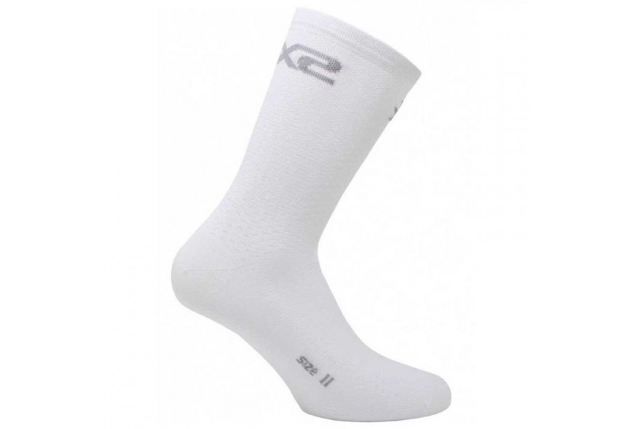 CALZA CORTA LOGO WHITE