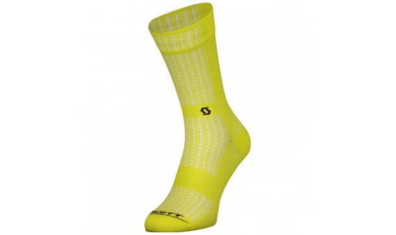 CALZE SCOTT PERFORMANCE CREW YELLOW/BLACK CALZE SCOTT PERFORMANCE CREW YELLOW/BLACK