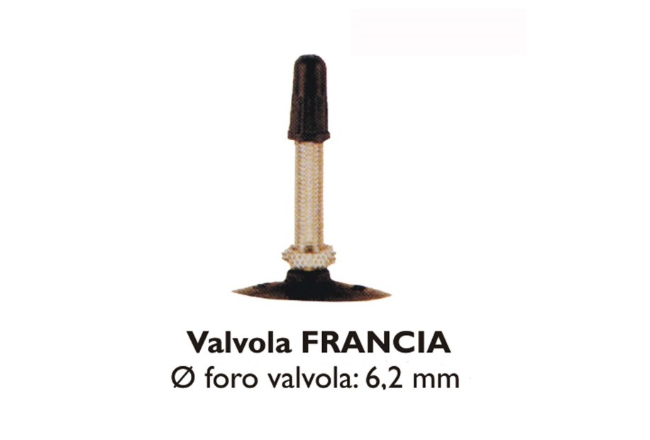 CAMERA 26X1.90/95 VALVOLA FRANCIA 40MM