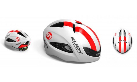 CASCO BOOST 01 WHITE/RED FLUO