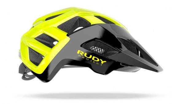 CASCO CROSSWAY Black-Yellow Fluo (Shiny)