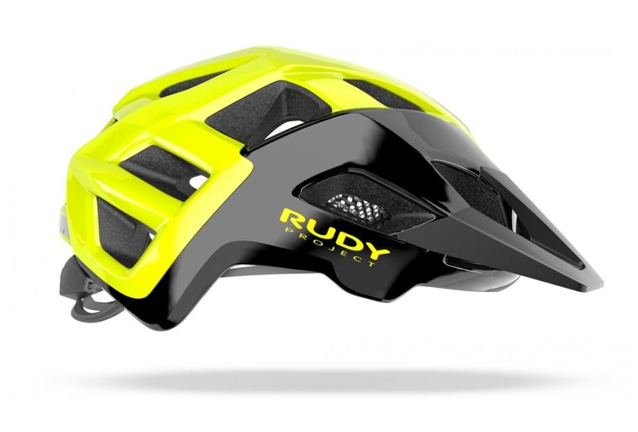 CASCO CROSSWAY Black-Yellow Fluo (Shiny)