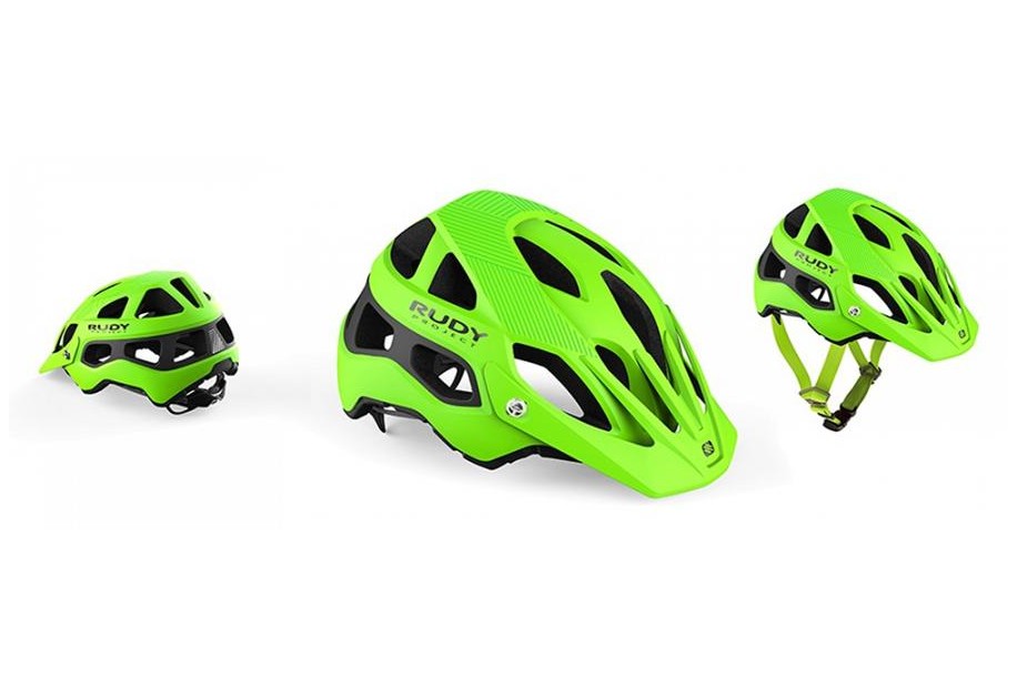 CASCO PROTERA GREEN LIME FLUO BLCK MATTE