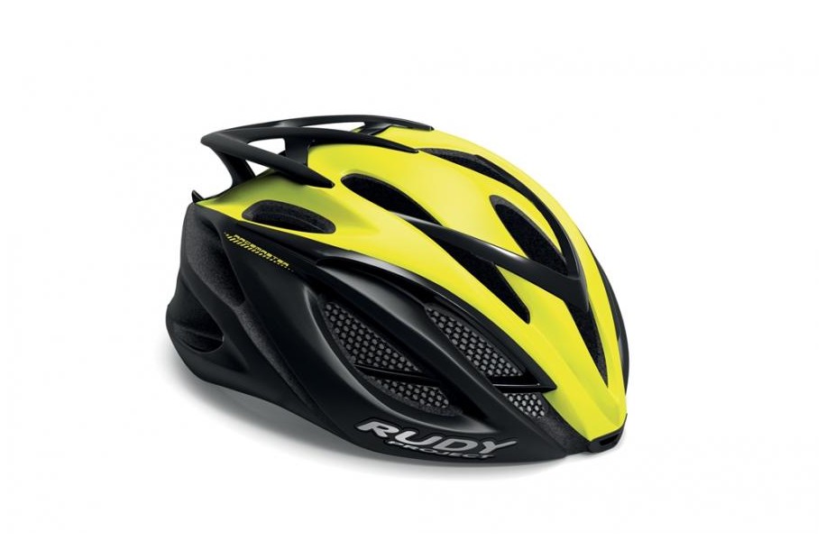 CASCO RACEMASTER YELLOW FLUO/BLACK - MATTE