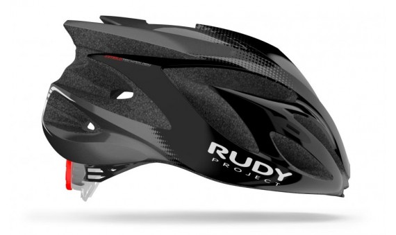 CASCO RUSH BLACK/TITANIUM SHINY