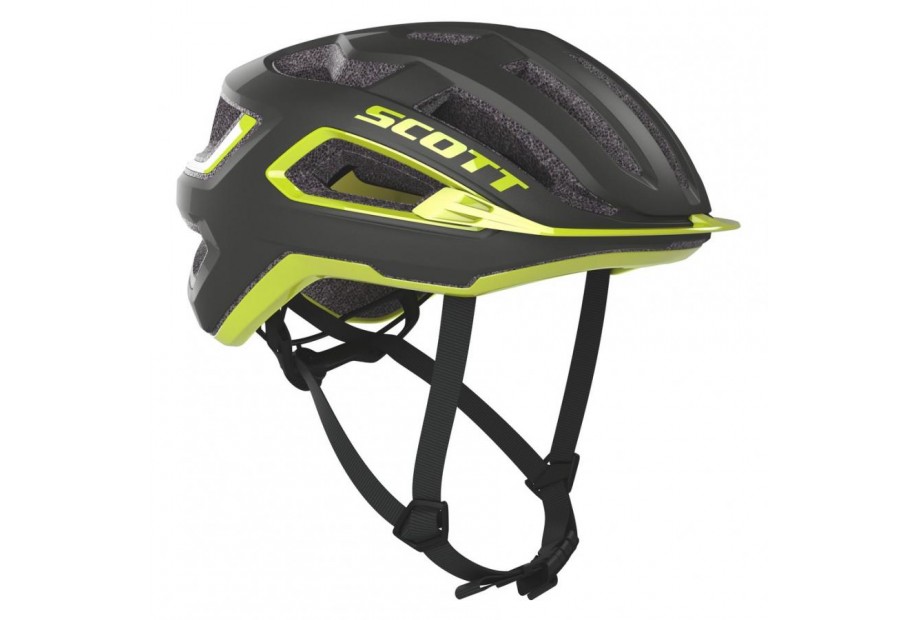 CASCO SCOTT ARX PLUS dark grey/radium yellow