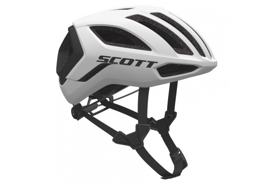 CASCO SCOTT CENTRIC PLUS bianco/nero