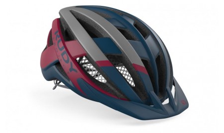 CASCO VENGER CROSS - Blue Navy - Merlot (Matte)