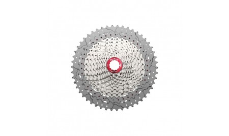 Cassetta MTB 12V Corpetto SHIMANO 11-51T Silver/Rosso