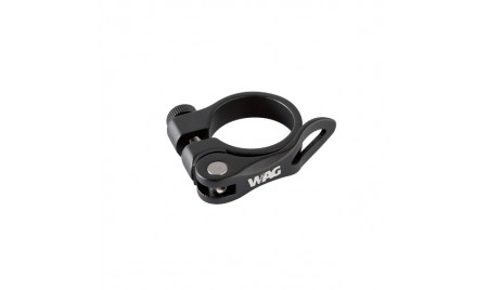 Collarino sgancio rapido, diametro 34,9mm nero