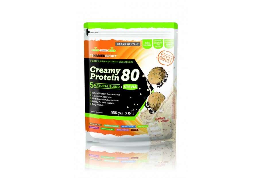 CREAMY PROTEIN 80 COOKIES & CREAM - 500G