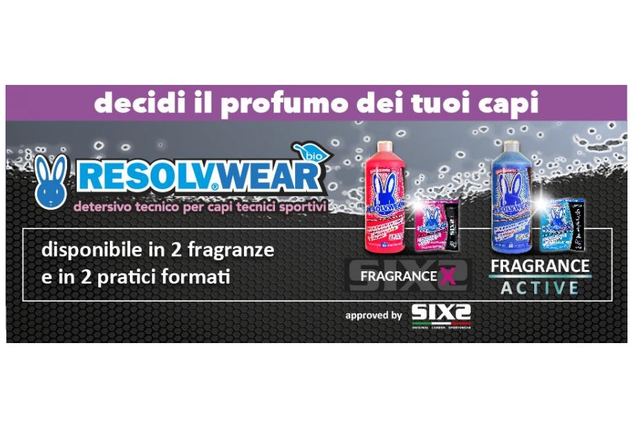 Detersivo specifico per abbigliamento tecnico sportivo