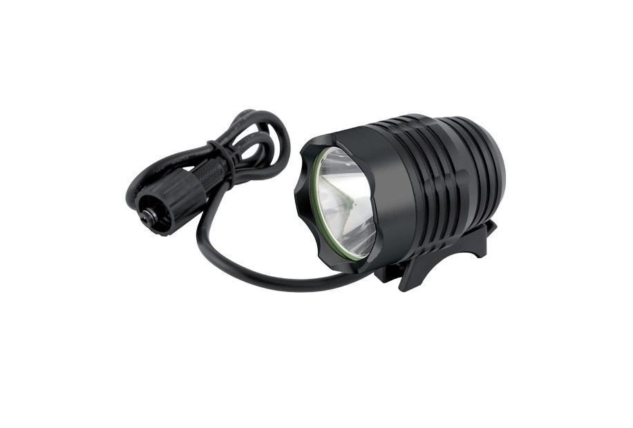 FANALE 1200 LUMEN CON BATT. NERO