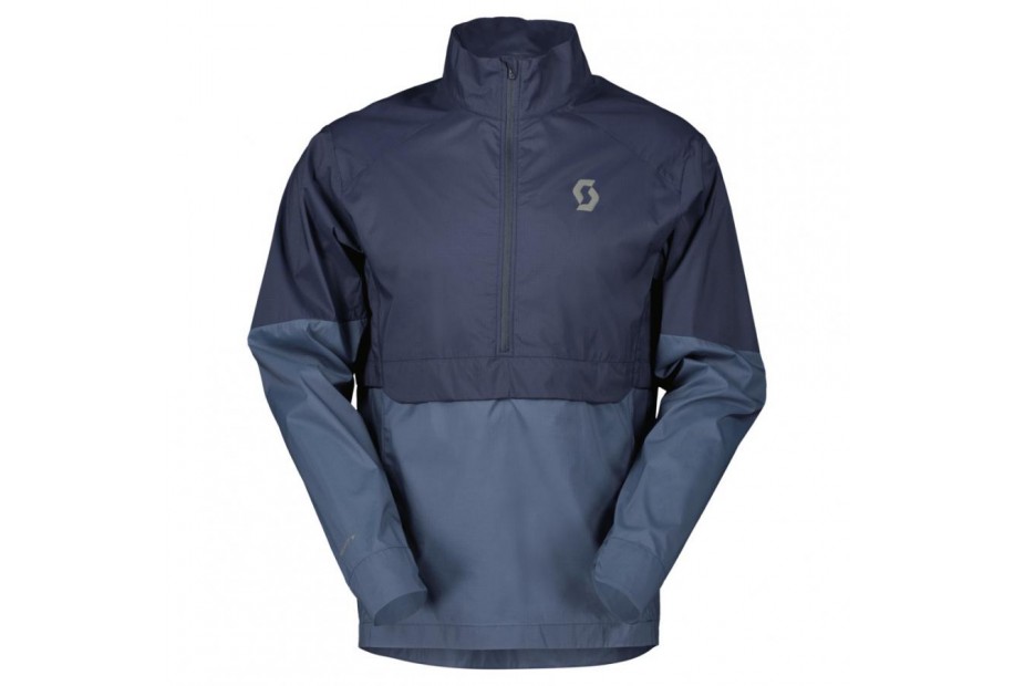 GIACCA DA UOMO SCOTT ENDURANCE ANORAK WB dark blue/metal blue