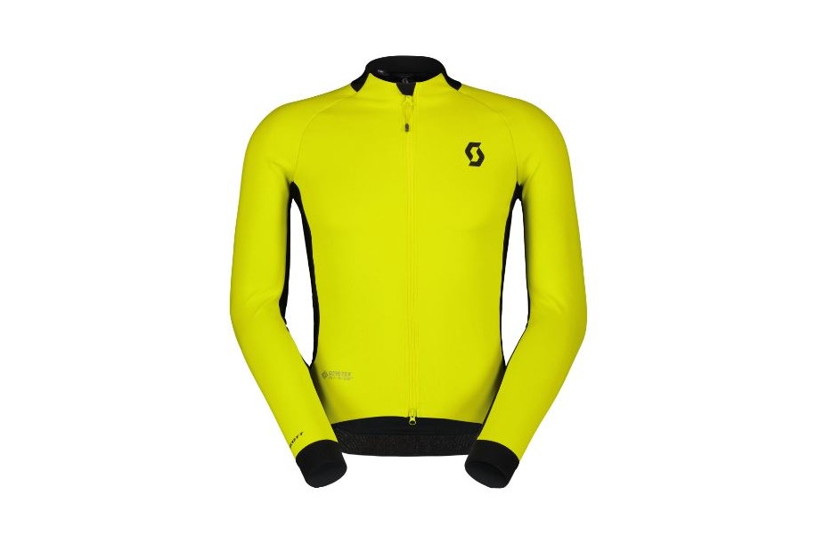 GIACCA DA UOMO SCOTT RC PRO WARM GORE-TEX WINDSTOPPER sulphur yellow/black