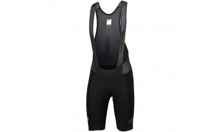 GIARA MID BIBSHORT PANTALONCINO C/BLETELLE BLACK