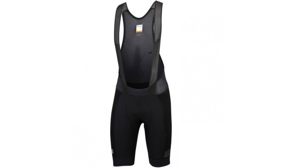 GIARA MID BIBSHORT PANTALONCINO C/BLETELLE BLACK