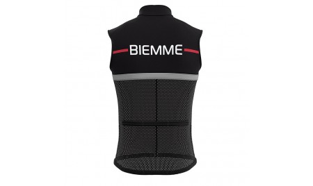 GILET CON RETE DIETRO CON APE NERO