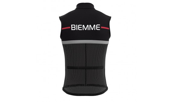 GILET CON RETE DIETRO CON APE NERO GILET CON RETE DIETRO CON APE NERO