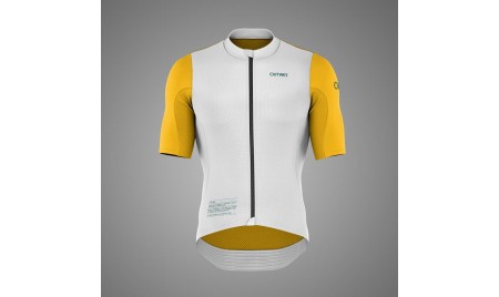 JERSEY – SS BIANCO E GIALLO LOGO VERDE