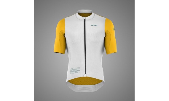 JERSEY – SS BIANCO E GIALLO LOGO VERDE