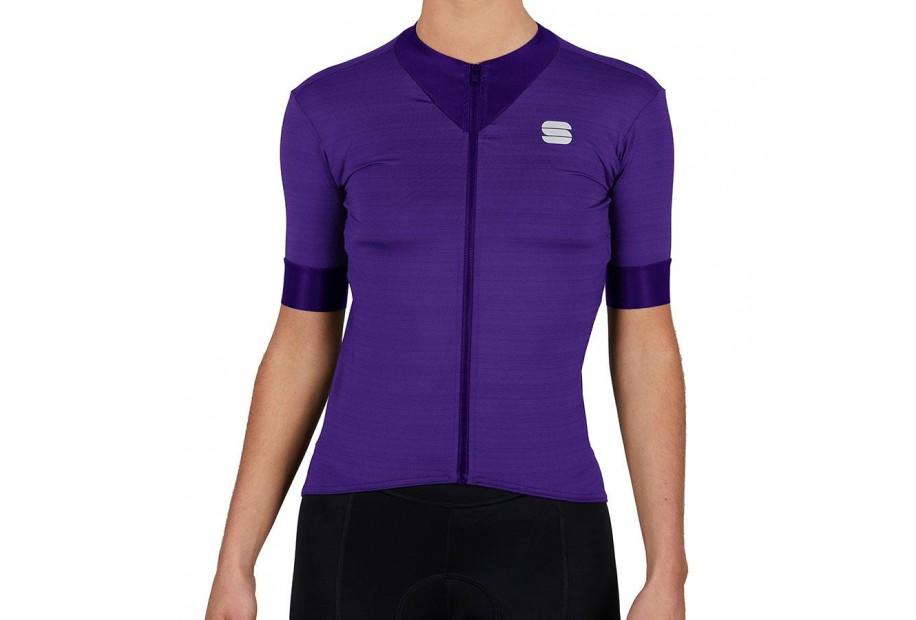 KELLY W SHORT SLEEVE JERSEY violet