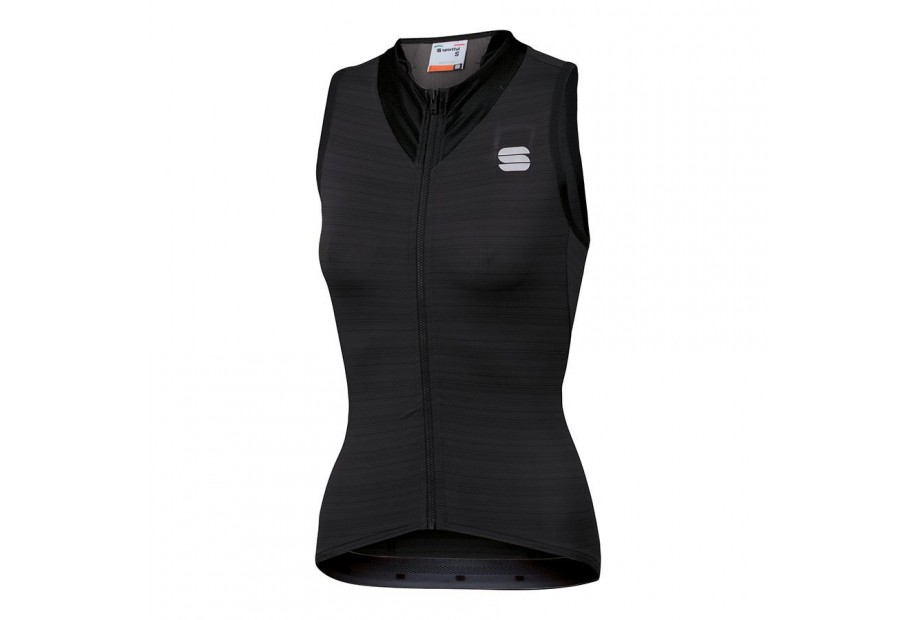 KELLY W SLEEVELESS JERSEY black