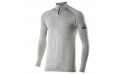 LUPETTO CON ZIP MANICHE LUNGHE
CARBON MERINOS WOOL GREY