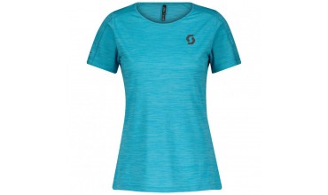 MAGLIA DA DONNA SCOTT TRAIL RUN LT M/C breeze blue