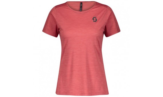 MAGLIA DA DONNA SCOTT TRAIL RUN LT M/C brick red