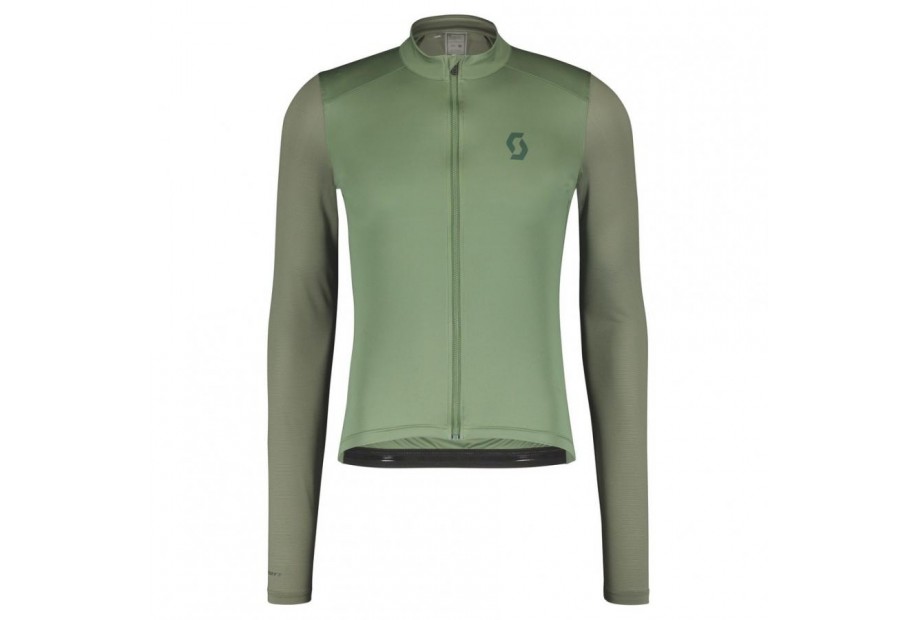 MAGLIA DA UOMO SCOTT ENDURANCE 10 M/L frost green/smoked green