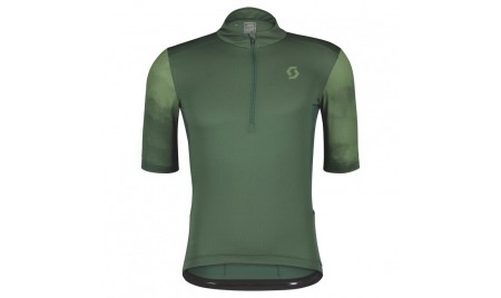 MAGLIA DA UOMO SCOTT GRAVEL 10 MANICHE CORTE smoked green/frost green