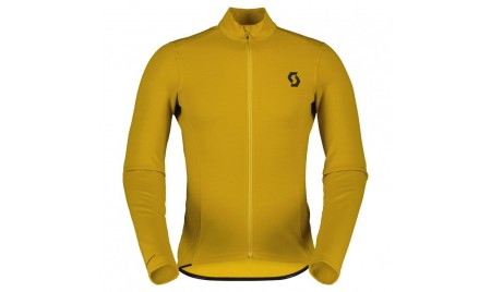 MAGLIA DA UOMO SCOTT GRAVEL MERINO MANICHE LUNGHE MELLOW YELLOW