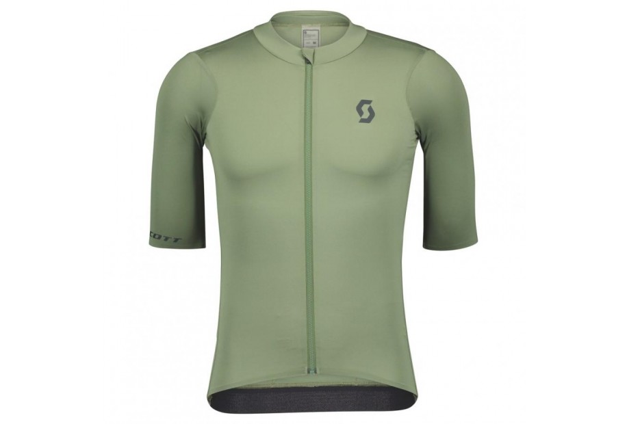 MAGLIA DA UOMO SCOTT RC PREMIUM M/C frost green/dark grey melange