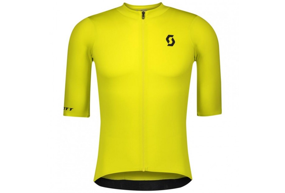 MAGLIA DA UOMO SCOTT RC PREMIUM M/C sulphur yellow/black