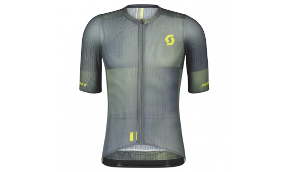 MAGLIA DA UOMO SCOTT RC ULTIMATE SL M/C D GREY YELLOW