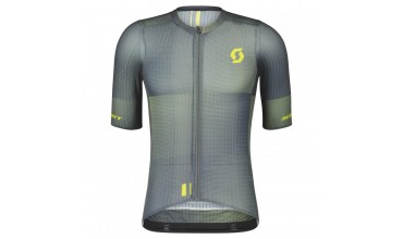 MAGLIA DA UOMO SCOTT RC ULTIMATE SL M/C D GREY YELLOW