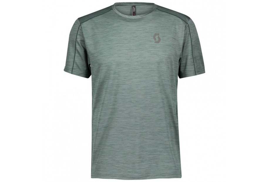 MAGLIA DA UOMO SCOTT TRAIL RUN LT M/C smoked green