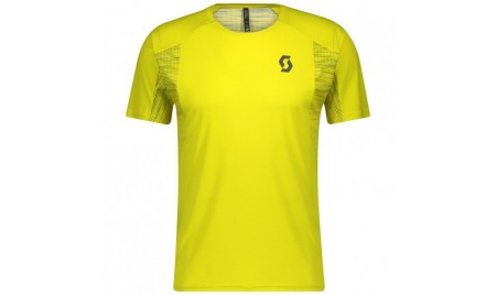 MAGLIA DA UOMO SCOTT TRAIL RUN M/C sulphur yellow/smoked green